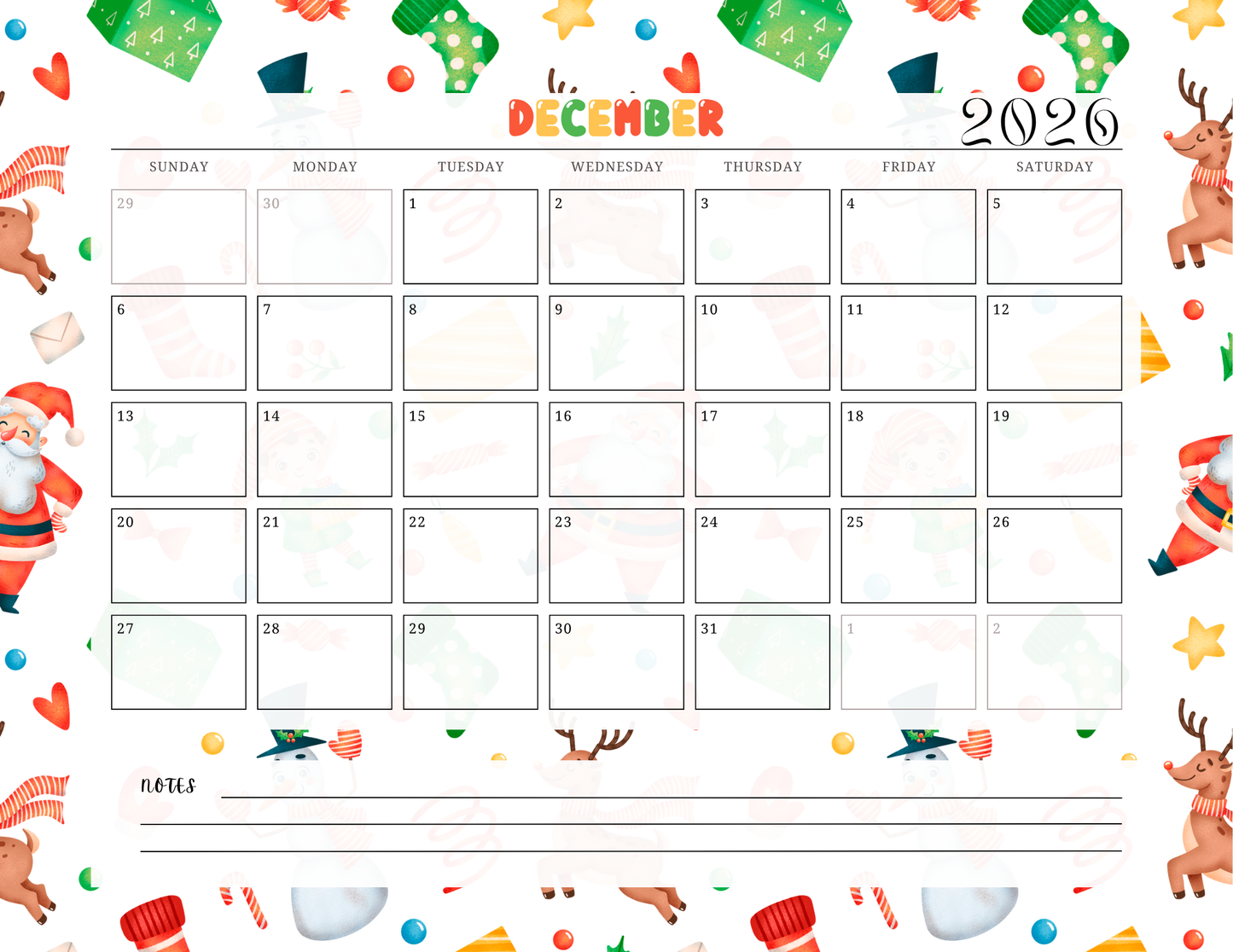 📦 Wholesale Seasonal Calendars – 17-Month Wall or Desk